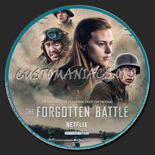 The Forgotten Battle blu-ray label