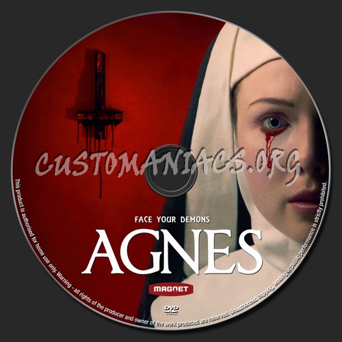 Agnes dvd label