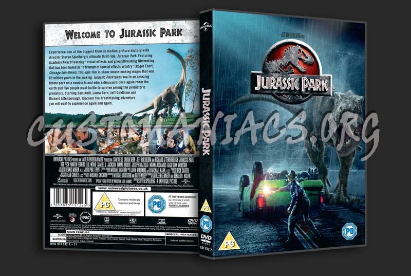 Jurassic Park dvd cover