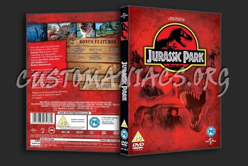 Jurassic Park dvd cover