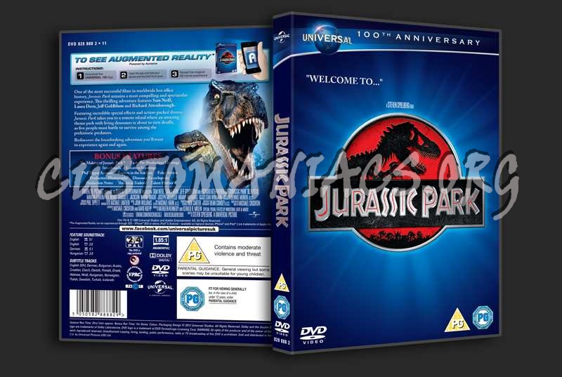 Jurassic Park dvd cover