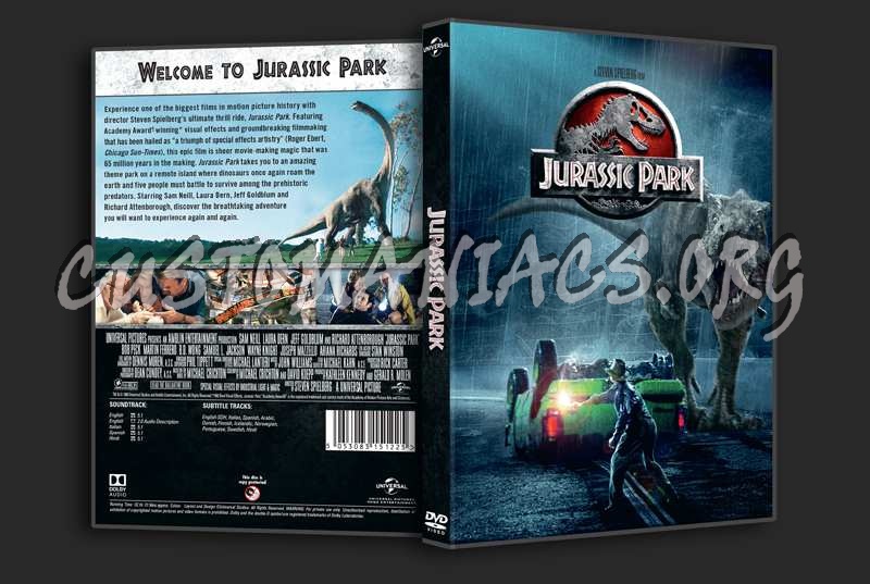 Jurassic Park dvd cover