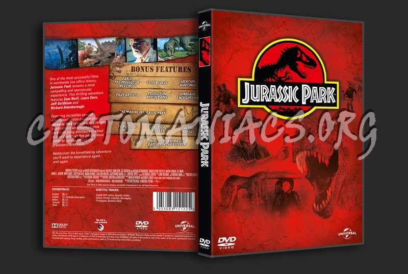 Jurassic Park dvd cover