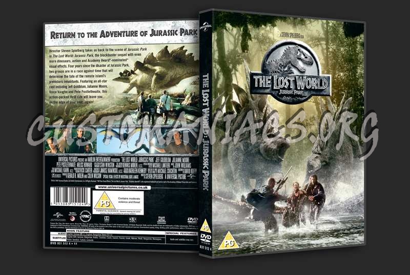 Jurassic Park The Lost World dvd cover