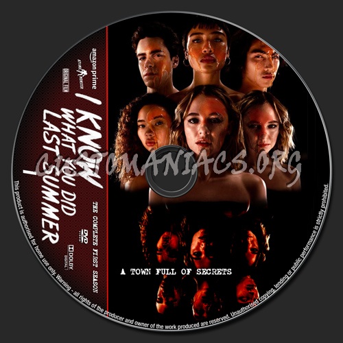 I Know What You Did Last Summer Season 1 dvd label