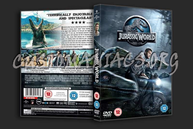 Jurassic World dvd cover