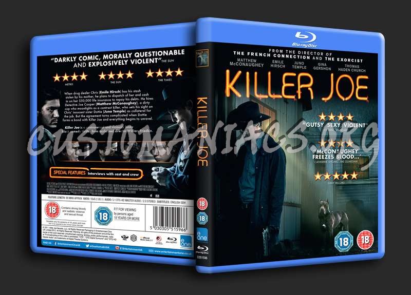 Killer Joe blu-ray cover