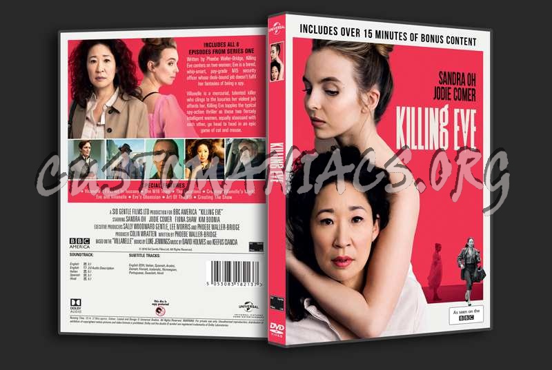 Killing Eve Season 1 dvd cover