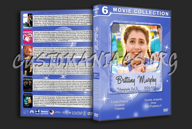 Brittany Murphy Filmography - Set 1 (1993-1998) dvd cover