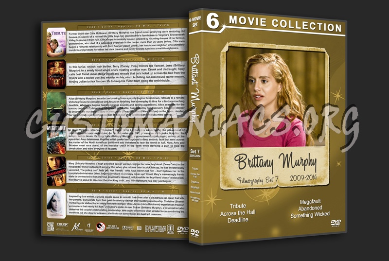 Brittany Murphy Filmography - Set 7 (2009-2014) dvd cover