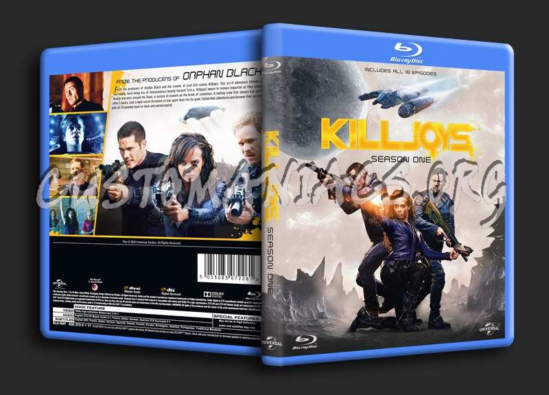 Killjoys Season 1 blu-ray cover