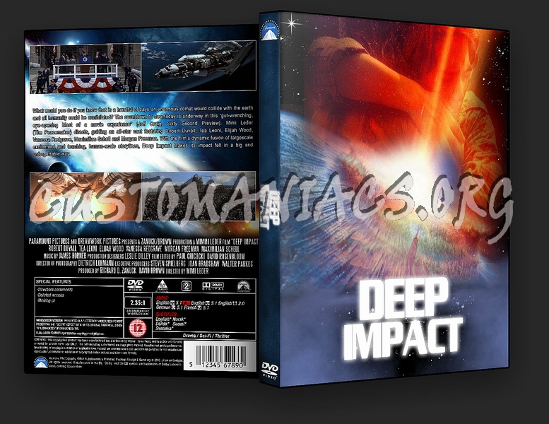 Deep Impact dvd cover