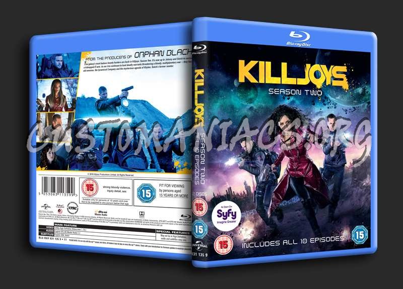 Killjoys Season 2 blu-ray cover