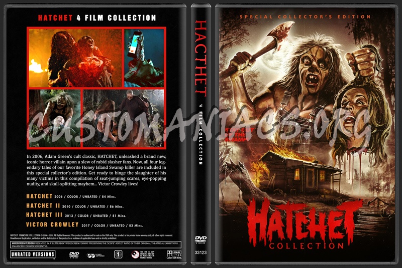 Hatchet Collection dvd cover