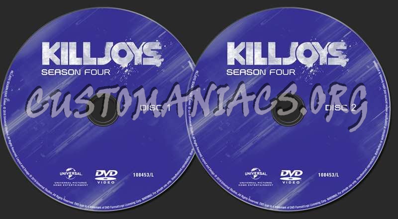 Killjoys Season 4 dvd label