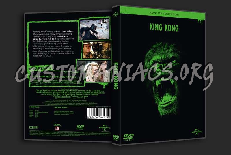 King Kong dvd cover