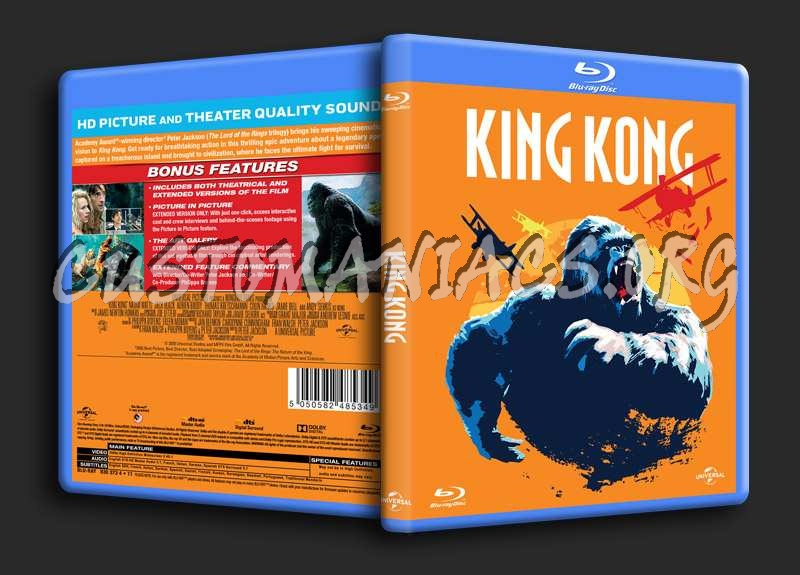 King Kong blu-ray cover