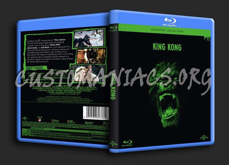 King Kong blu-ray cover