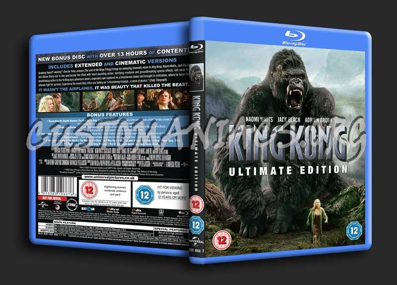 King Kong blu-ray cover