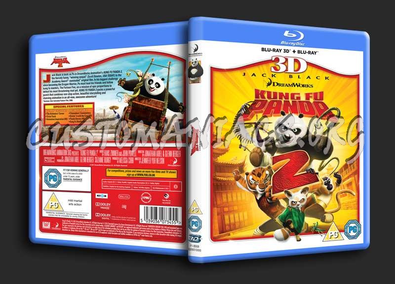 Kung Fu Panda 2 3D blu-ray cover