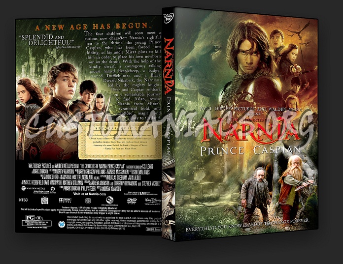 The Chronicles of Narnia - Prince Caspian dvd cover