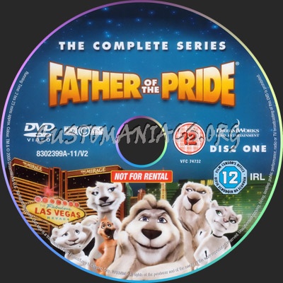 Father of the Pride dvd label