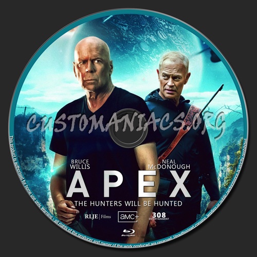 Apex blu-ray label