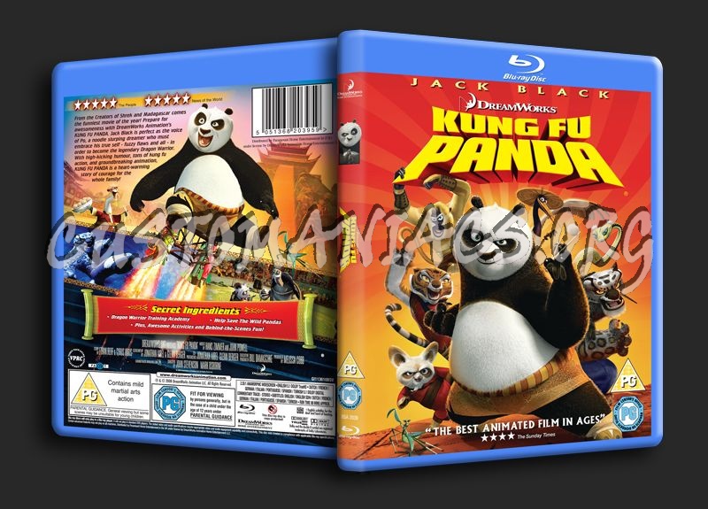 Kung Fu Panda blu-ray cover