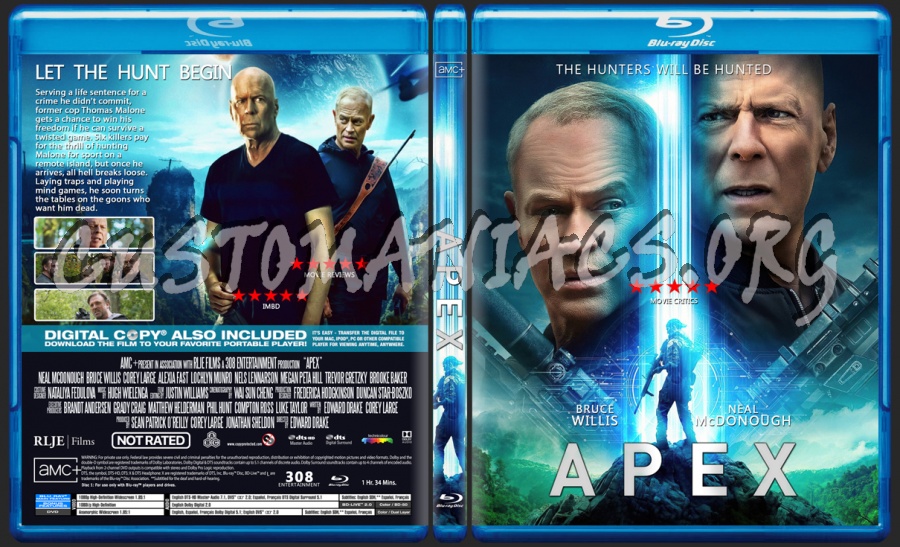 Apex blu-ray cover