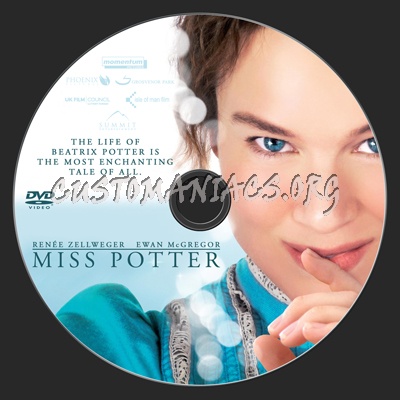 Miss Potter dvd label