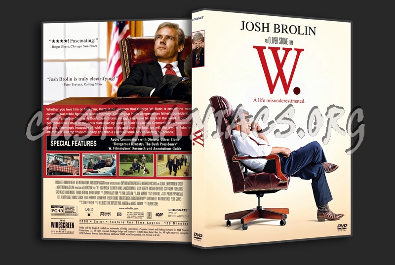 W. dvd cover