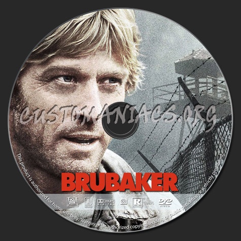 Brubaker dvd label