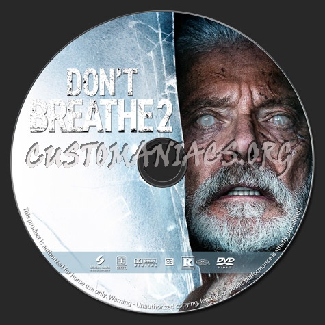 Dont Breathe 2 dvd label