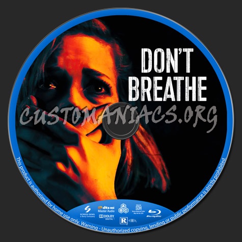 Dont Breathe blu-ray label