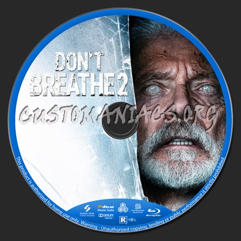 Dont Breathe 2 blu-ray label