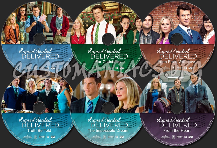 Signed, Sealed and Delivered - The Complete Series - Volume 1 dvd label