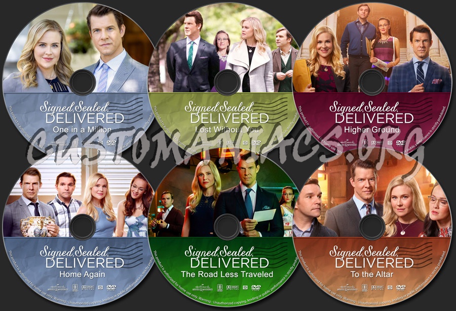 Signed, Sealed and Delivered - The Complete Series - Volume 2 dvd label