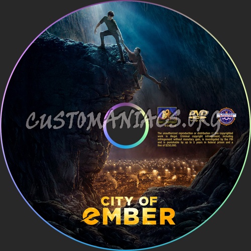 City Of Ember dvd label