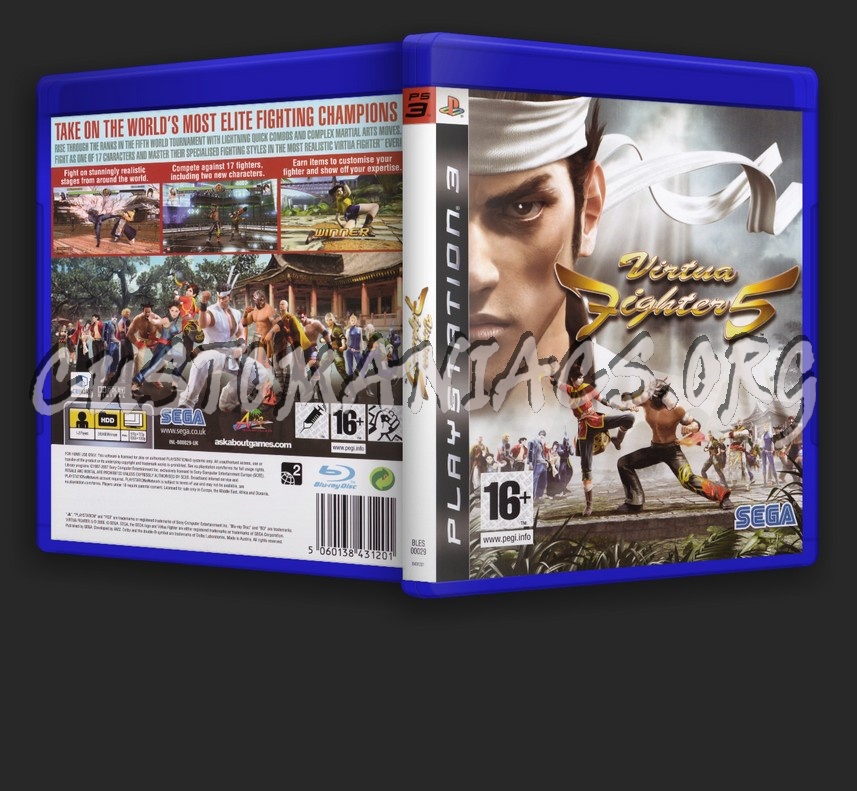 Virtua Fighter 5 dvd cover