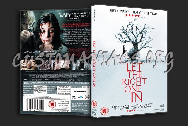 Let the Right One In dvd cover