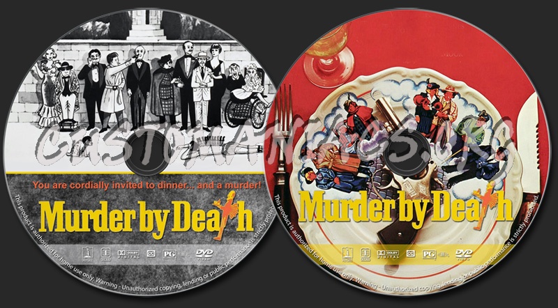 Murder by Death dvd label