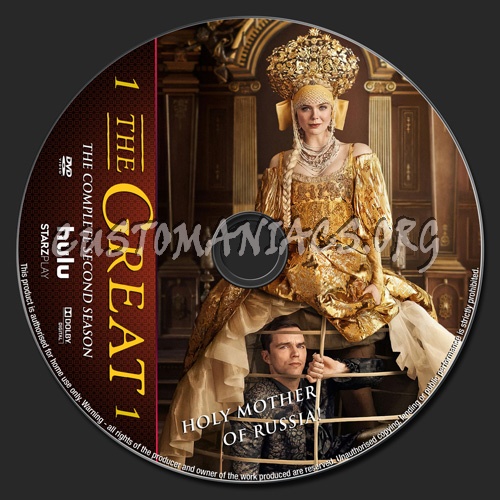 The Great Season 2 dvd label