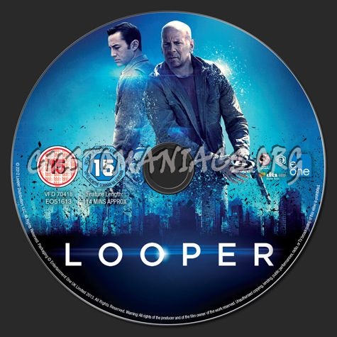 Looper blu-ray label