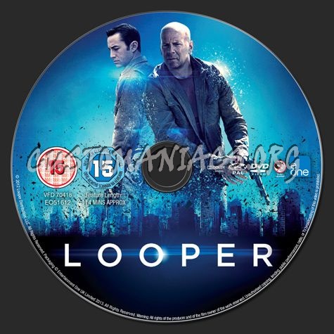 Looper dvd label