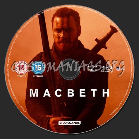 Macbeth blu-ray label