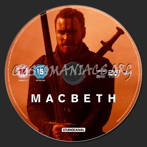 Macbeth dvd label