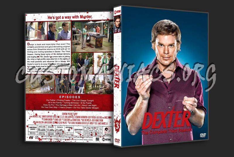 Dexter - The Complete Series dvd cover