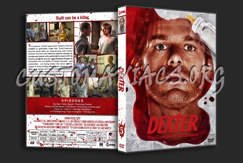 Dexter - The Complete Series dvd cover