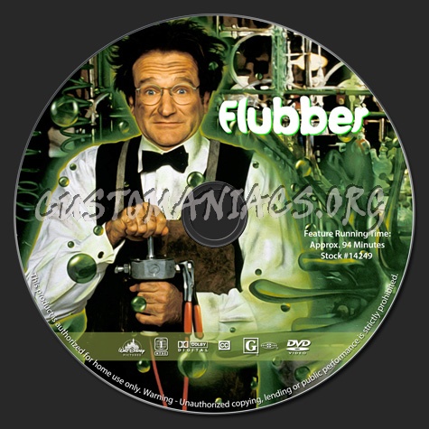 Flubber dvd label