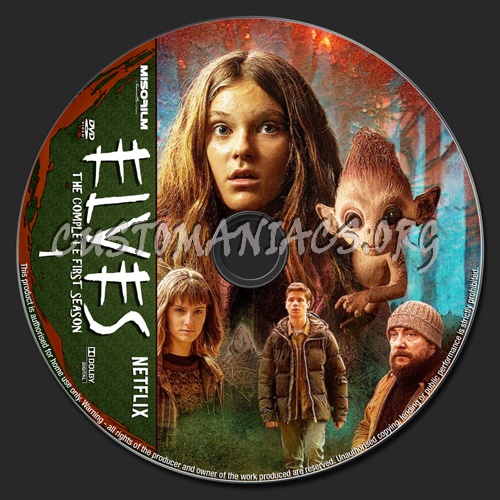 Elves Season 1 dvd label